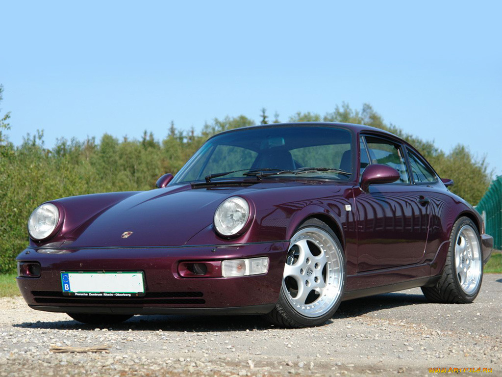 porsche, 911, 964, turbo2, 